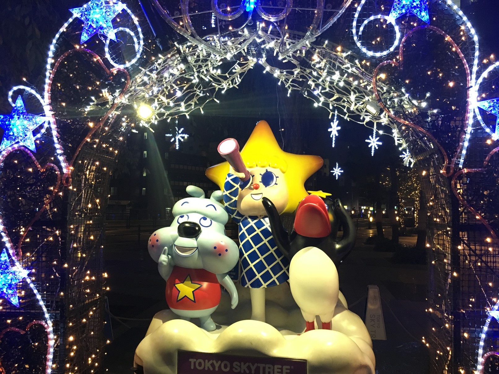 東京スカイツリータウン クリスマスイルミネーション フォトレビュー